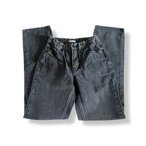 [Good American] Black Relaxed Mom Jeans